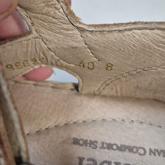 Josef Seibel Size 40 Tan Mary Jane Flat - NWOT - Picture 4 of 9